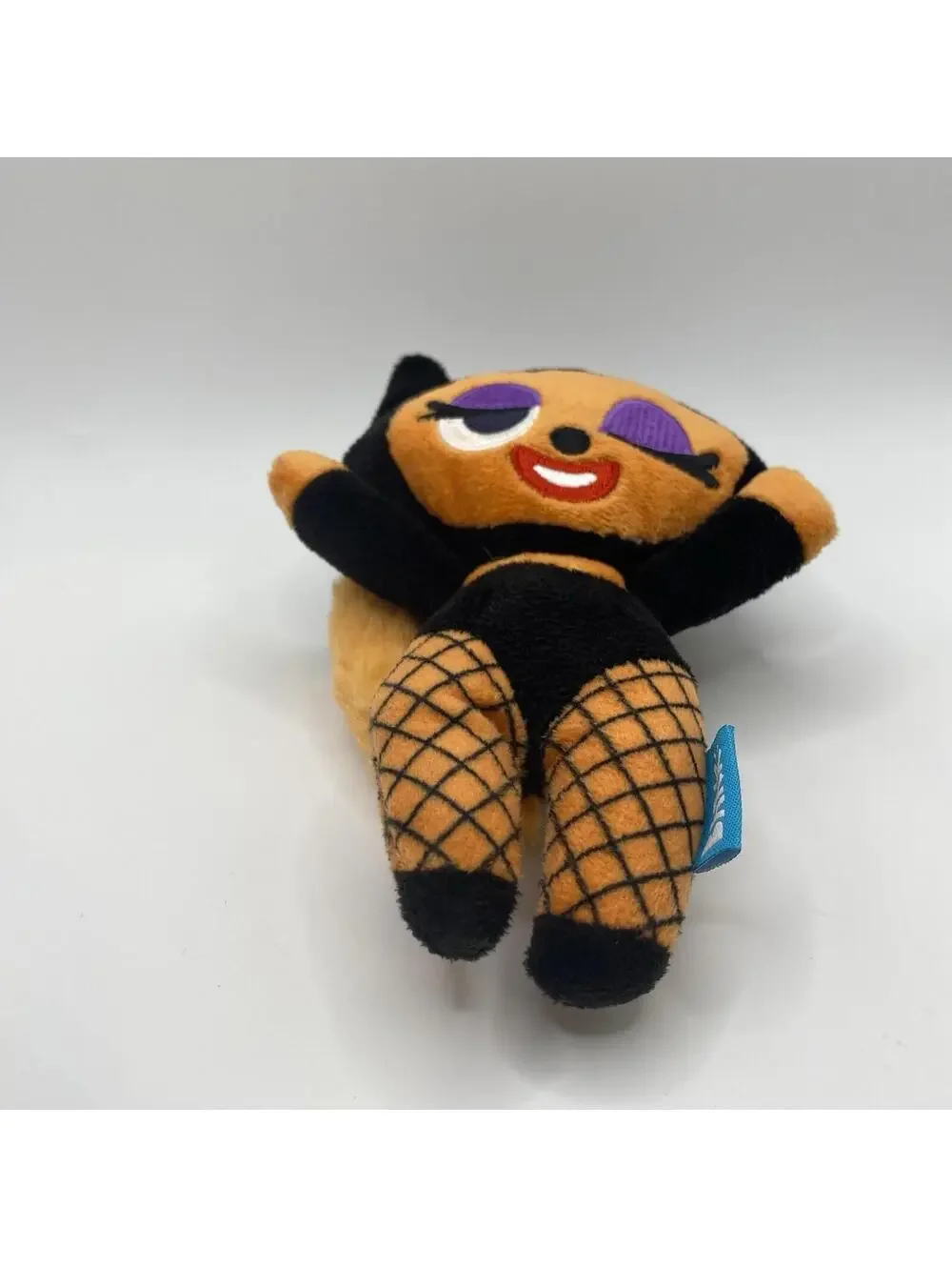 Bark Box “ Catsuit Kitten “ Dog Toy Cat in Sexy Kitten Costume with Fishnets